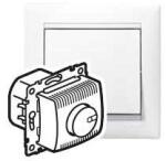 Legrand Valena forgatógombos fényerőszabályzó 100-1000W izzó- és halogénlámpához, fehér (770060) (770060)