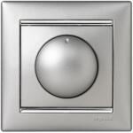 Legrand Valena forgatógombos fényerőszabályzó 40-400W (izzó- és halogén), alumínium (770261) (770261)