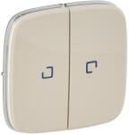 Legrand Valena Allure Kettős kapcsoló burkolat, fj, Elefántcsont (755226) (755226)