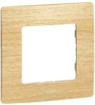 Legrand Niloé egyes keret, világos fa dekor (397095) (397095)