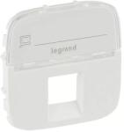 Legrand Valena Allure RJ11/RJ45 aljzat burkolat címketartóval, Fehér (755475) (755475)