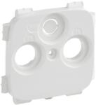 Legrand Valena Allure TV-RD-SAT aljzat burkolat (30 mm), Fehér (754805) (754805)