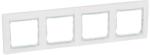 Legrand Valena négyes keret vízszintes kristály (774464) (774464)