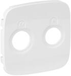 Legrand Valena Allure TV-RD aljzat burkolat, Fehér (754785) (754785)