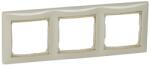 Legrand Valena Elefántcsont / Arany, 3-as vízszintes keret (774153) (774153)