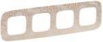 Legrand Valena Allure Négyes keret, Arany dekor (754354) (754354)