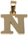Ékszershop Fényes N betű arany medál (1315374)