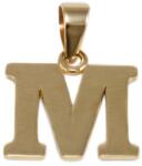 Ékszershop Fényes M betű arany medál (1315375)