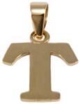 Ékszershop Fényes T betű arany medál (1315379)