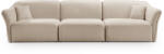 Micadoni Canapea Hailey cu 5 locuri si tapiterie boucle (MIC_5S_196_F1_HAILEY2) Canapea