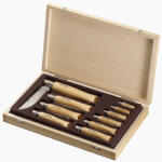 Opinel Tradition Classique (S) zsebkés gyűjtemény, bükk, fa dobozban