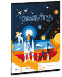 Ars Una Füzet iskolai A5, 32lap, sima 20-32 Ars Una GRAVITY 10db/csomag - delfinbuvar
