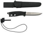Morakniv Companion Spark (S) kés, tokkal, szikravetővel, fekete