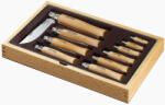 Opinel Tradition Classique (S) zsebkés gyűjtemény, bükk, üveg fedéllel
