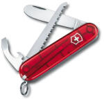 Victorinox Swiss Army My First Victorinox zsebkés, áttetsző piros