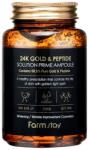 Farm Stay Crema hidratanta anti imbatranire cu 24K aur si peptide, farmstay, 250ml