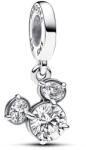 Pandora ékszer Disney Mickey egér fej sziluett függő charm 793031C01