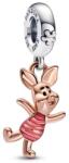 Pandora ékszer Disney Malacka függő rozé charm 782208C01