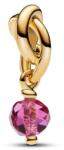 Pandora ékszer Pink örökkévalóság kör függő shine charm 763462C10