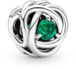 Pandora ékszer Zöld örökkévalóság körök ezüst charm 790065C08
