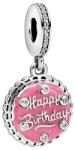 Pandora ékszer Pink szülinapi torta függő charm 798888C01