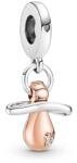 Pandora ékszer Bébi cumi rozé ezüst függő charm 781490C01
