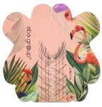  Körömhosszabbító Sablon - Flamingó mintával 500 db