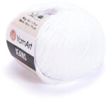 YARNART Jeans fonal 62 - Fehér