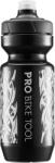 Pro Bike Tool Fekete Kerékpár Kulacs 550ml - Gyors Áramlású, Puha Szilikon Szájrésszel