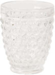 Clayre & Eef Set 6 pahare sticla transparenta 8x10 cm, 225 ml (6GL2849) Pahar