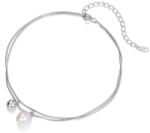 Silenti Jewelry Сребърна гривна за крак "Изразителност