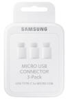 Samsung Адаптер Micro USB към Type C 3бр EE-GN930KWEGWW - phoneparts