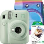 Fujifilm Instax mini 12 Mint Green Iridescent + 1x10 film