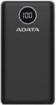 ADATA AP20000QCD-DGT-CBK Powerbank, külső akkumulátor, 20000mAh, 74Wh, 18W, PD 3.0 töltés, 2 xUSB-A, USB-C, Micro USB, fekete (AP20000QCD-DGT-CBK)