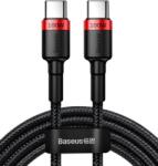 Baseus Cafule USB-C-USB-C Cable - QC 3.0 - PD 2.0 - 100 W - 5A - 2 m (Red-Black)