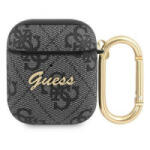 Guess Script Metal Collection AirPods tok szürke (GUA24GSMK) (GUA24GSMK)