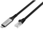 ASSMANN Cat. 6A 1GbE RJ45 S/FTP LSZH USB 3.2 Gen1 type-C Ethernet kábel 5m (AK-300601-050-S) - bestbyte