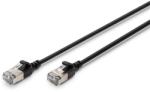 ASSMANN Cat. 6A F/FTP LSZH 2m fekete slim patch kábel (DK-1632-A-020S-BL) - bestbyte