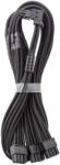 CableMod C-Series Pro adapter 90fok B verzió 16 pin - 3x8 pin PCIe fekete (CBCM1694)