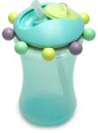 Melii Abacus Straw Sippy Cup bögre szívószállal Blue