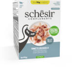 Schesir 6x70g Schesir Complements Filet tonhal & hekk aszpikban nedves macskatáp