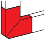 Legrand 638123 DLP eco mini kanyarelem 20x12 mm (638123)