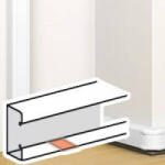 Legrand 75667 DLP takaróelem bepattintható kábelcsatornához, 105 x 50 mm, fehér (075667)