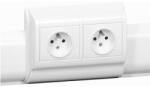 Legrand DLP mini 60 mm szerelvénykeret 2, 80/120x20 csatornára 031693 (031693)