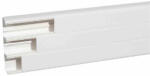 Legrand univerzális DLP kábelcsatorna, 220 x 50 mm, 3 x 65 mm-es hajlékony fedéllel, válaszfallal, 2 m, fehér - 10428 (010428)