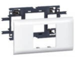 Legrand Program Mosaic DLP alu keret 4 modulos, 65 mm fedélhez - 11204 (011204)