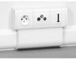 Legrand DLP mini szerelvénykeret 3, 80/120x20 csatornához, Ø60 - 31699 (031699)
