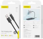 FONENG kábel XS07 Micro USB 2.1A 1M Fekete