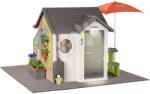 Smoby Căsuța grădinarului Garden House Smoby excepțional de extensibilă cu pardosea și umbrelă de la 24 de luni (SM810255-L) Casuta pentru copii