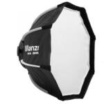 Ulanzi D540 40cm-es nyitható octagonal softbox méhsejtráccsal Mini Bowens csatlakozással (UL-L066) (UL-L066)